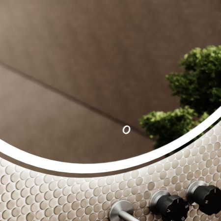 Зеркало с подсветкой Sancos Bella BE1000 100х100 подвесное