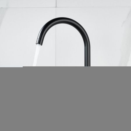 Смеситель для кухни Raffine F108H на мойку черный