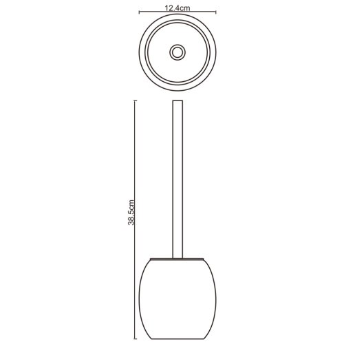 Ершик для унитаза WasserKRAFT 6727 - фото 5