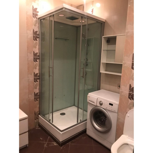 Душевая кабина Frank 2015340 100х70 с крышей ориентация левая - фото 2