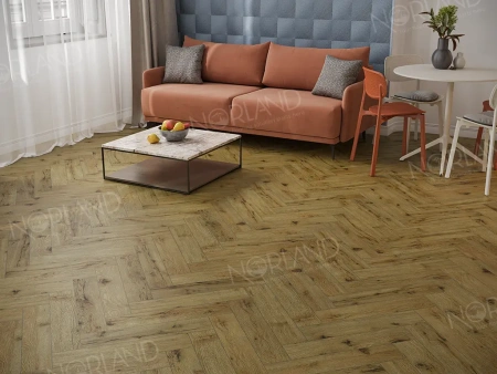 Ламинат Norland Elegant Herringbone Strong LF304-14 Дуб Скай толщина 1.2 см 34 класс 600х100