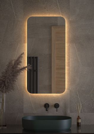 Зеркало с подсветкой Defesto OPTI DF 2815 50х100 подвесное
