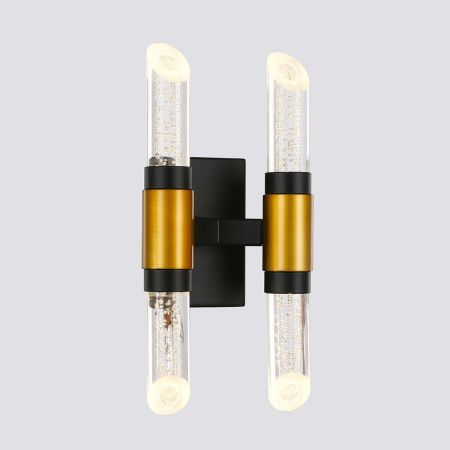Светильник настенный Delight Collection MB18001040-4A black/gold
