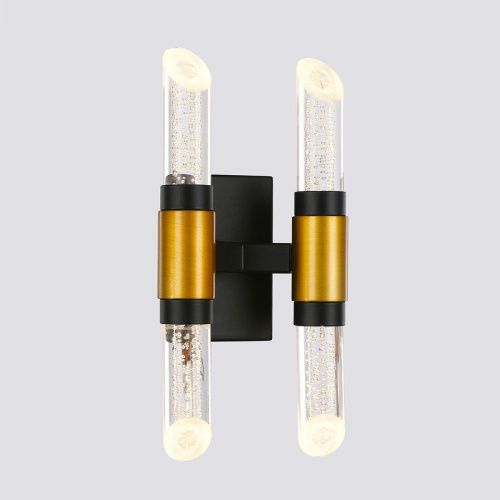 Светильник настенный Delight Collection MB18001040-4A black/gold - фото 2