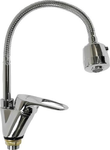 Смеситель для кухни Haiba HB04 HB4304-3 на мойку хром - фото 2