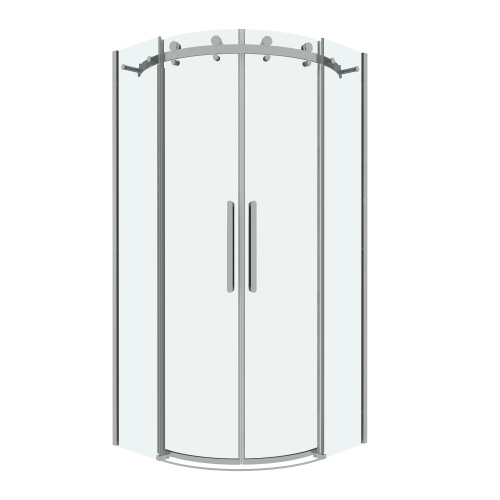 Душевой уголок Grossman Classic 301.K33.04.1010.10.00 100х100 стекло прозрачное профиль хром глянцевый