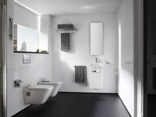 Тумба под раковину Roca The Gap Original ZRU9302735 44,5х39,1х53 подвесная - фото 2