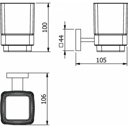 Стакан Langberger LEDRO 21811A