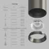 Светильник накладной Denkirs Shine tube (Схине тубе) DK2610-DN