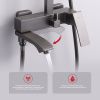 Душевая стойка Raglo R01 R01.24.09 настенная цвет серый