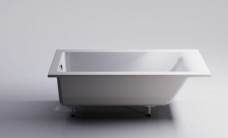 Ванна из литьевго мрамора Astra-Form Нейт 01010033 170х80 пристенная прямоугольная с ножками