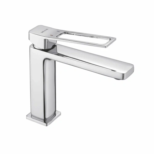 Смеситель Shevanik S6901 на раковину хром - фото 2