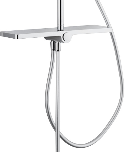 Душевая стойка Aquanet Pragmatic AF430-70-S-C настенная цвет хром - фото 2