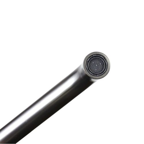 Смеситель для раковины Bronze de Luxe OMG! 9007GM-R встраиваемый в стену серый - фото 5