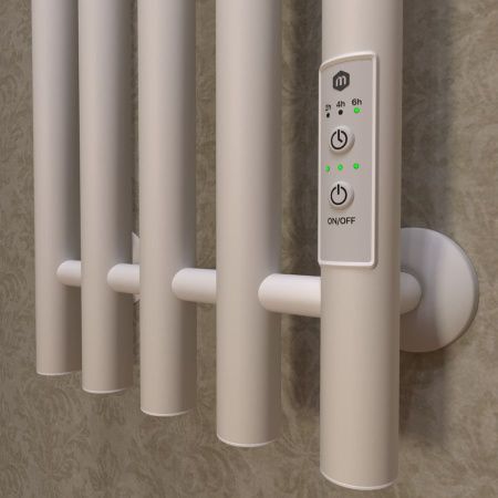 Полотенцесушитель Маргроид Inaro Inaro-12024-1049-9016R 27х120 электрический белый матовый