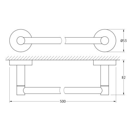 Полотенцедержатель Artwelle Harmonie HAR 027