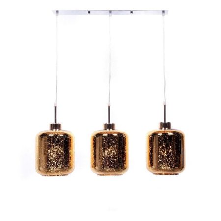 Светильник подвесной Lumina Deco Alacosmo (Алацосмо) LDP 6811-3 PR GD