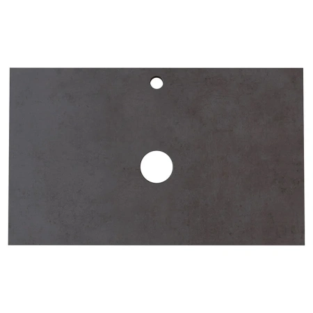 Столешница 1MarKa Grunge Loft У85837 90х50 накладная цвет серый