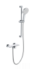 Душевой гарнитур Wonzon & Woghand  WW-B2052-A-CR настенный хром