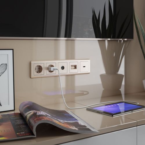 Накладка для розетки HDMI Werkel 4690389160738 - фото 2