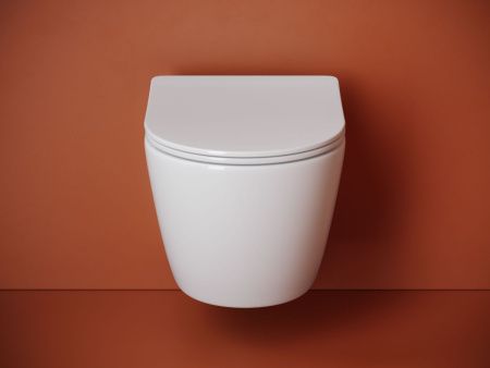 Унитаз подвесной Ceramica Nova UNO CN11001T белый с сиденьем микролифт смыв торнадо