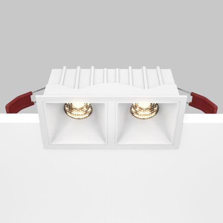 Светильник встраиваемый Maytoni Technical Alfa LED DL043-02-10W3K-D-SQ-W