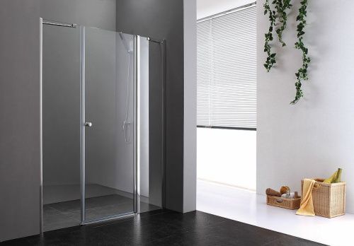 Душевая дверь Cezares ELENA ELENA-W-B-13-60+60/60-C-Cr 180х195 стекло прозрачное профиль хром - фото 2