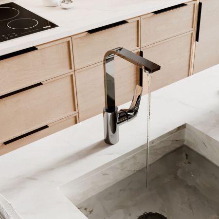 Смеситель для кухни Wasserkraft Neime 1900 1907 на мойку хром