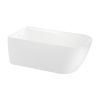 Ванна акриловая Wellsee Camellia 2.0 236201000 170х80 отдельностоящая асимметричная с ножками