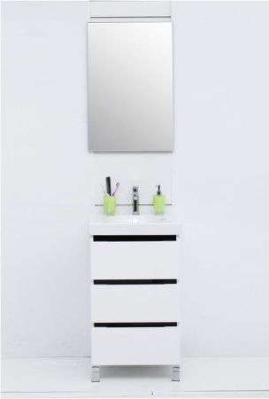 Зеркало De Aqua Сильвер 00258830 50х90 подвесное