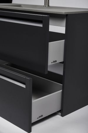 Тумба с раковиной Inda Piccadilly INDA Piccadilly 100RC Cemento 100х50 подвесная