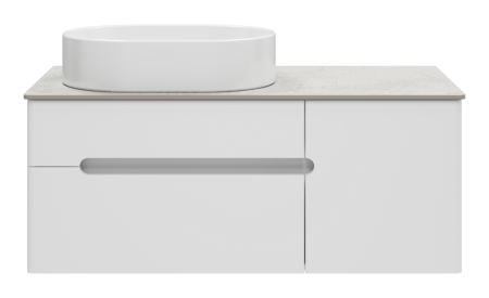 Тумба под раковину Misty Роял П-Роя-01100-011П2Я 100х50 подвесная цвет белый