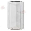 Душевой уголок AvaCan PC100 100х100 стекло прозрачное профиль хром без поддона