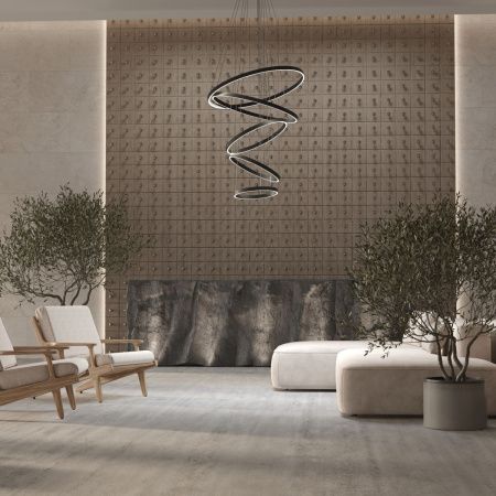 Люстра подвесная Maytoni Rim Modern MOD058PL-L200BK