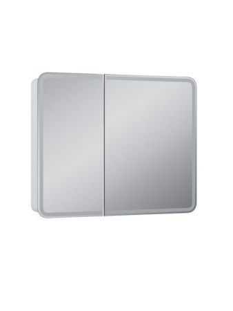 Зеркало-шкаф Continent Elliott МВК031 100х80 подвесной цвет белый