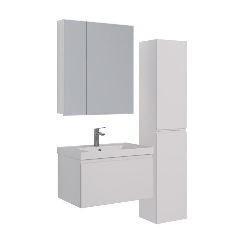 Шкаф-зеркало LeMark Universal LM70ZS-U 70х14,4х79 подвесной - фото 4