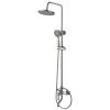 Душевая стойка Fmark FM2401 настенная цвет хром