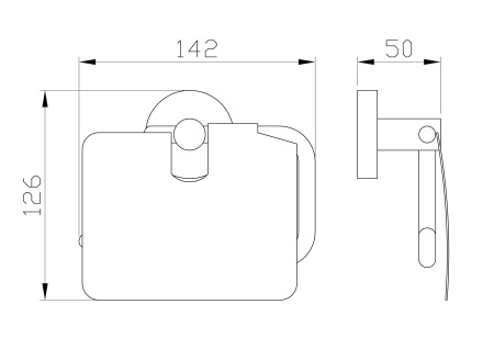 Бумагодержатель Wonzon & Woghand Easy WW-8126