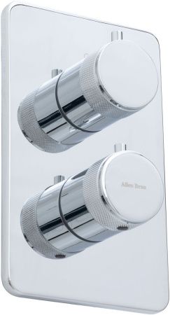 Смеситель для ванны с душем Allen Brau Priority 5.31113-00 встраиваемый в стену хром с термостатом