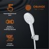 Душевой гарнитур Orange Karl M05-311w настенный белый