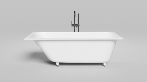 Ванна из искусственного камня Salini ORLANDA 102112MRF 180х80 встраиваемая прямоугольная