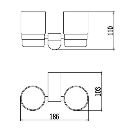 Стакан Savol S-007368