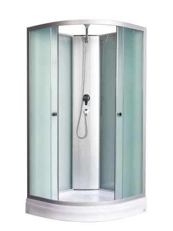 Душевая кабина River NARA LIGHT 10000001669 80х80 четверть круга без крыши ориентация универсальная