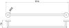 Полотенцедержатель Allen Brau Priority 6.31011-31