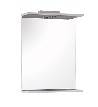 Зеркало в ванную Onika Омега 205206 52х70 цвет белый