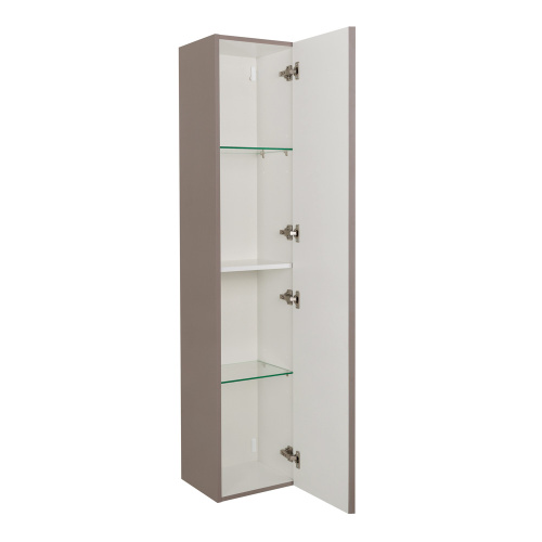 Шкаф-пенал BelBagno KRAFT KRAFT-1600-1A-SC-СO 30х160 подвесной цвет бежевый - фото 3