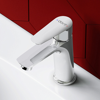 Смеситель Dorff Prime New D40102100 на раковину хром без термостата