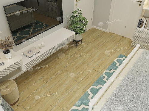 Кварцвиниловая плитка Alpine Floor Ultra ECO 5-32 Тисс толщина 0.2 см 43 класс 1219,2х184,15 - фото 5