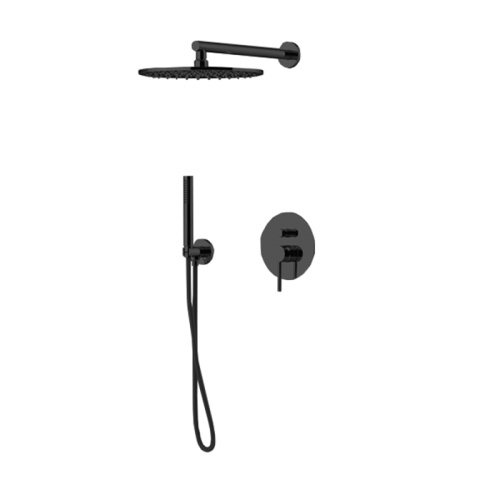 Душевая система Gattoni CIRCLE ONE 9090/PDNO встраиваемая черный