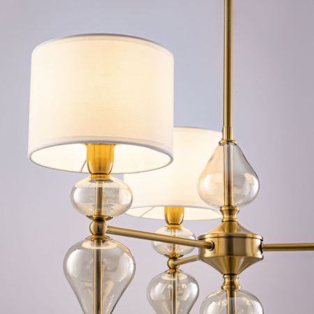 Люстра на штанге Freya Raise FR5369CL-03BS